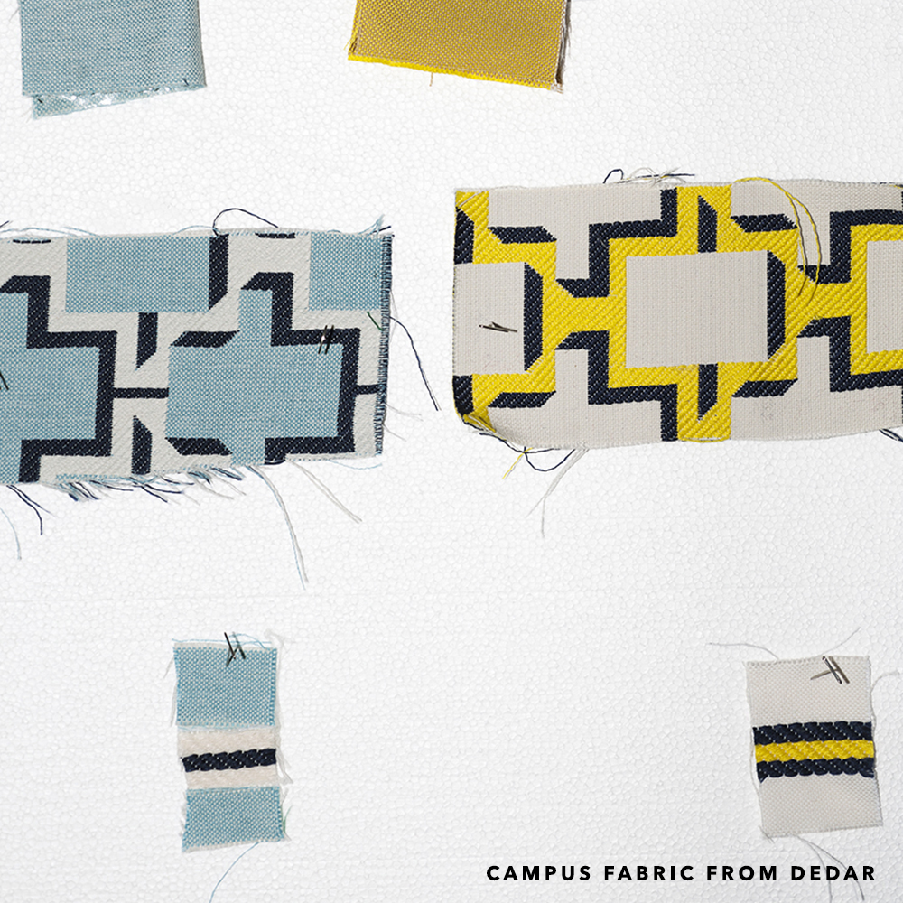 Campus fabric from Dedar